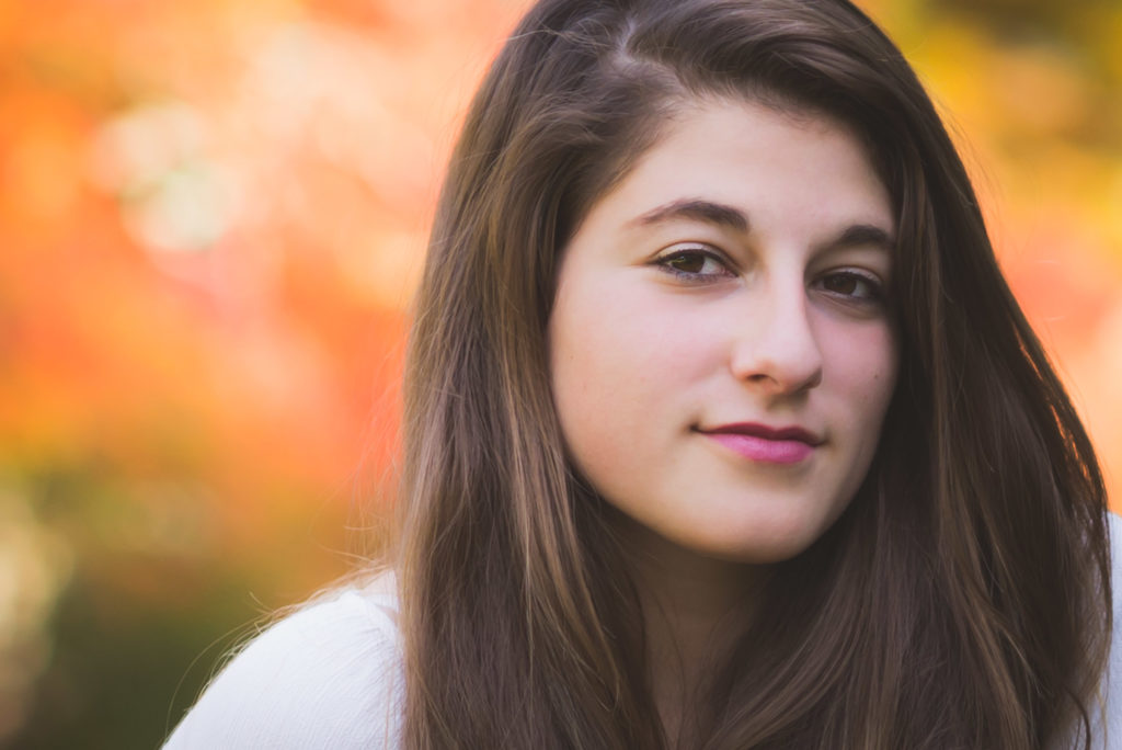 Fall Senior Portrait Photo Pic Location Photographer Greenwich Cos Cob CT Connecticut Pinetum Park